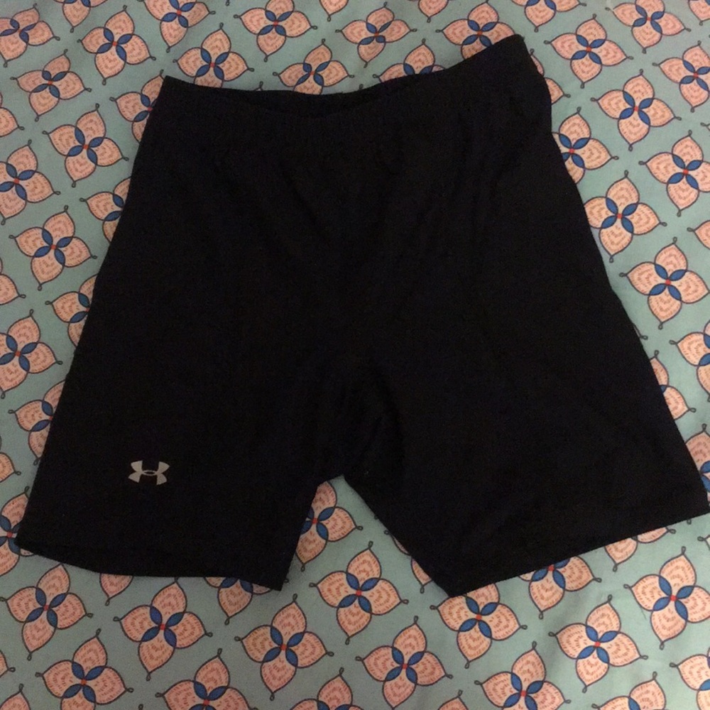 Black Under Armour Spandex Shorts